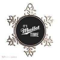 It's Mullet Time, Funny Redneck Mullet Ornament thumb 0
