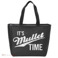 It's Mullet Time, Funny Redneck Mullet Tote Bag thumb 0