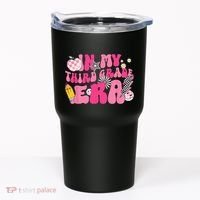 In My Third Grade Era Back To School 3rd Grade Retro Groovy Tumbler thumb 0