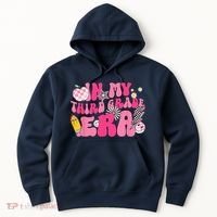 In My Third Grade Era Back To School 3rd Grade Retro Groovy Hoodie thumb 0