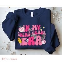 In My Third Grade Era Back To School 3rd Grade Retro Groovy Sweatshirt thumb 2