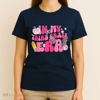 In My Third Grade Era Back To School 3rd Grade Retro Groovy T-Shirt thumb 4