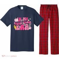 In My Third Grade Era Back To School 3rd Grade Retro Groovy Pajama Set thumb 0
