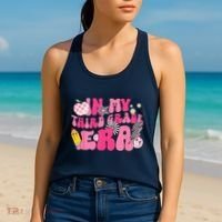 In My Third Grade Era Back To School 3rd Grade Retro Groovy Women's Tank Top thumb 2