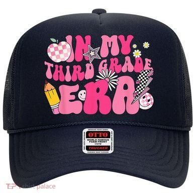 In My Third Grade Era Back To School 3rd Grade Retro Groovy Hat