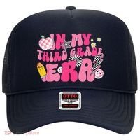 In My Third Grade Era Back To School 3rd Grade Retro Groovy Hat thumb 0