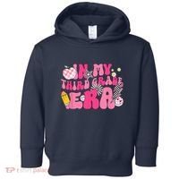 In My Third Grade Era Back To School 3rd Grade Retro Groovy Toddler Hoodie thumb 0