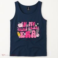 In My Third Grade Era Back To School 3rd Grade Retro Groovy Tank Top thumb 2