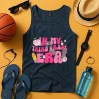In My Third Grade Era Back To School 3rd Grade Retro Groovy Tank Top thumb 4