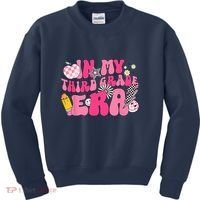 In My Third Grade Era Back To School 3rd Grade Retro Groovy Kids Sweatshirt thumb 0