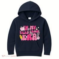 In My Third Grade Era Back To School 3rd Grade Retro Groovy Kids Hoodie thumb 0