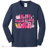 In My Third Grade Era Back To School 3rd Grade Retro Groovy Kids Long Sleeve Shirt thumb 0