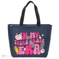 In My Third Grade Era Back To School 3rd Grade Retro Groovy Tote Bag thumb 0
