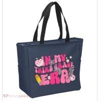 In My Third Grade Era Back To School 3rd Grade Retro Groovy Tote Bag thumb 2