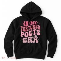 In My Tortured Poets Era Pink Groovy Hoodie thumb 0