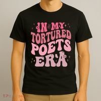 In My Tortured Poets Era Pink Groovy T-Shirt thumb 3