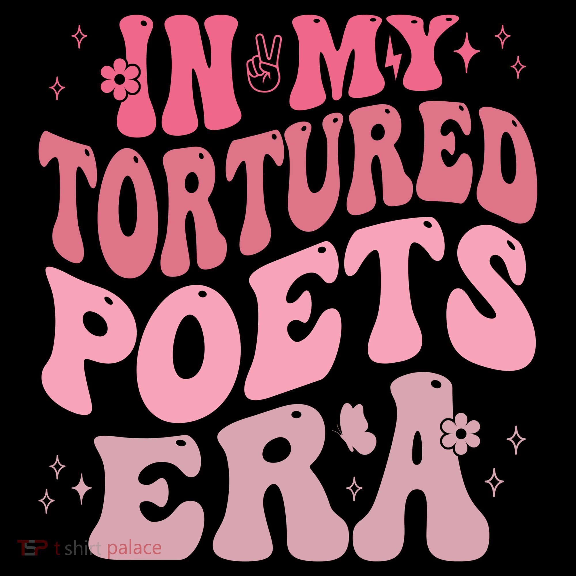 In My Tortured Poets Era Pink Groovy Coffee Mug