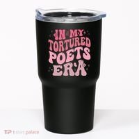 In My Tortured Poets Era Pink Groovy Tumbler thumb 0