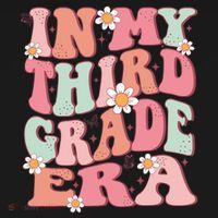 In My Third Grade Era Girl Cute Back To School 3rd Grade Era Backpack thumb 2