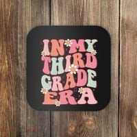 In My Third Grade Era Girl Cute Back To School 3rd Grade Era Coaster thumb 0
