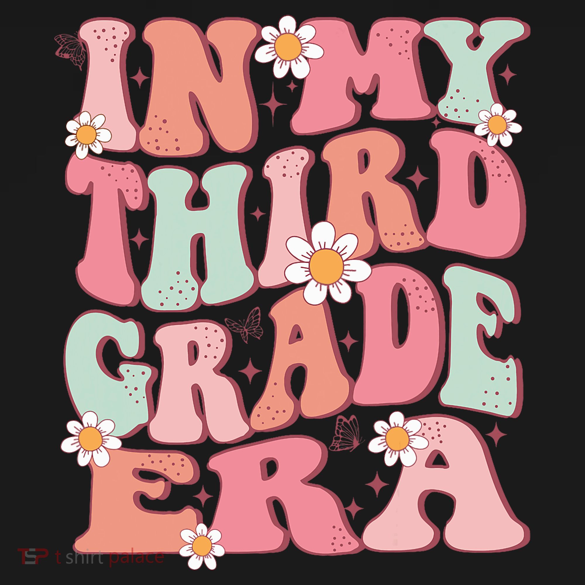 In My Third Grade Era Girl Cute Back To School 3rd Grade Era Tote Bag