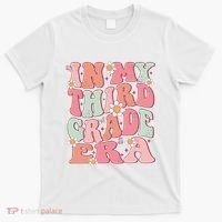 In My Third Grade Era Girl Cute Back To School 3rd Grade Era T-Shirt thumb 0
