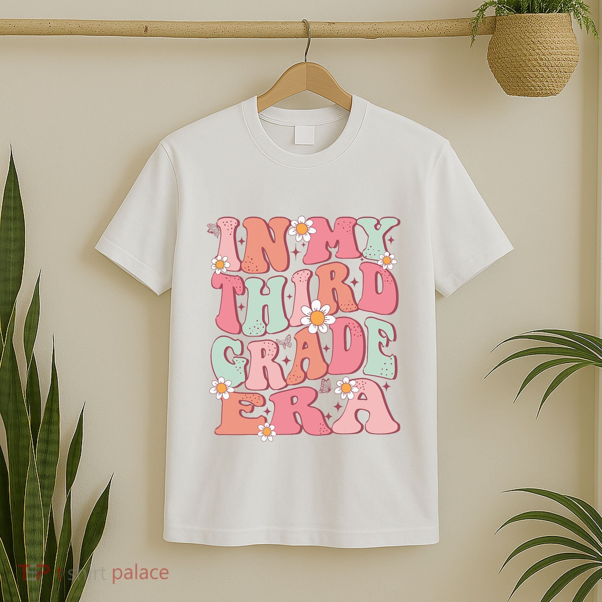 In My Third Grade Era Girl Cute Back To School 3rd Grade Era T-Shirt