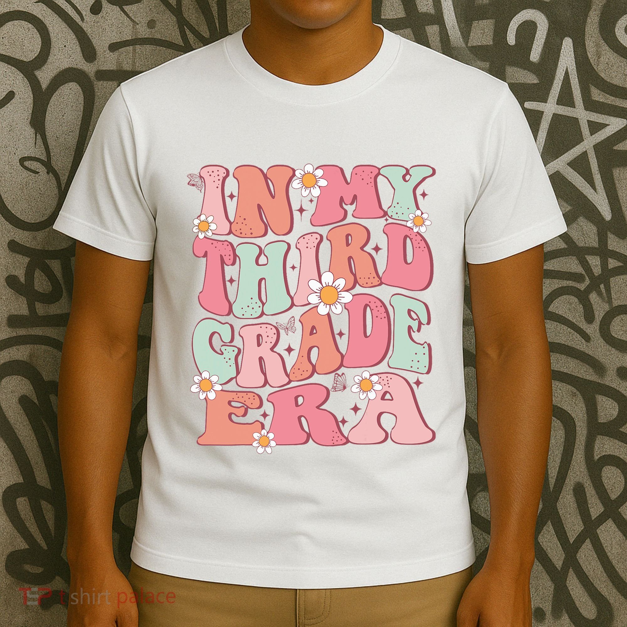 In My Third Grade Era Girl Cute Back To School 3rd Grade Era T-Shirt