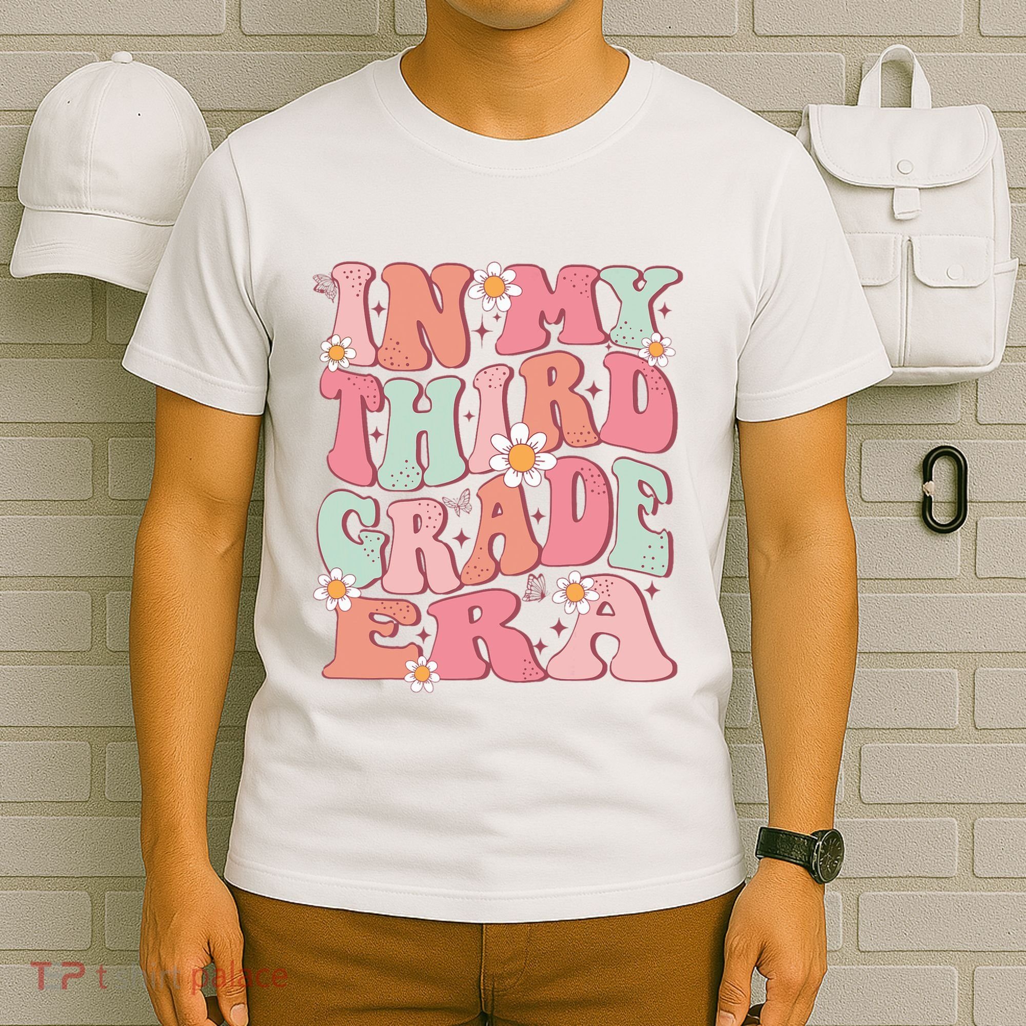 In My Third Grade Era Girl Cute Back To School 3rd Grade Era T-Shirt
