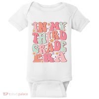 In My Third Grade Era Girl Cute Back To School 3rd Grade Era Baby Bodysuit thumb 0