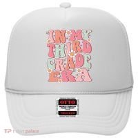 In My Third Grade Era Girl Cute Back To School 3rd Grade Era Hat thumb 0