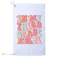 In My Third Grade Era Girl Cute Back To School 3rd Grade Era Golf Towel thumb 0