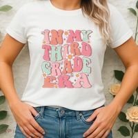 In My Third Grade Era Girl Cute Back To School 3rd Grade Era Women's T-Shirt thumb 2