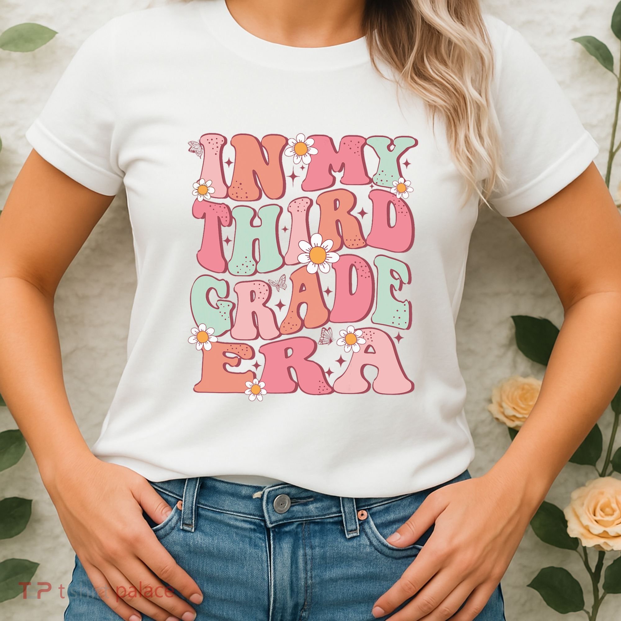 In My Third Grade Era Girl Cute Back To School 3rd Grade Era Women's T-Shirt