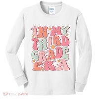 In My Third Grade Era Girl Cute Back To School 3rd Grade Era Kids Long Sleeve Shirt thumb 0