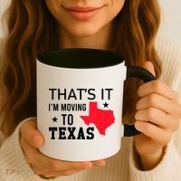 Im Moving To Texas Coffee Mug thumb 3
