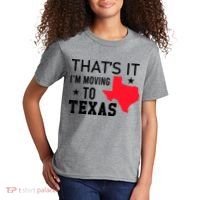 Im Moving To Texas Kids T-Shirt thumb 2