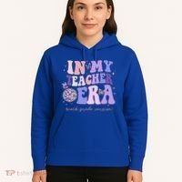 In My Teacher Era Sixth Grade Version 6th Grade Teacher Era Hoodie thumb 5