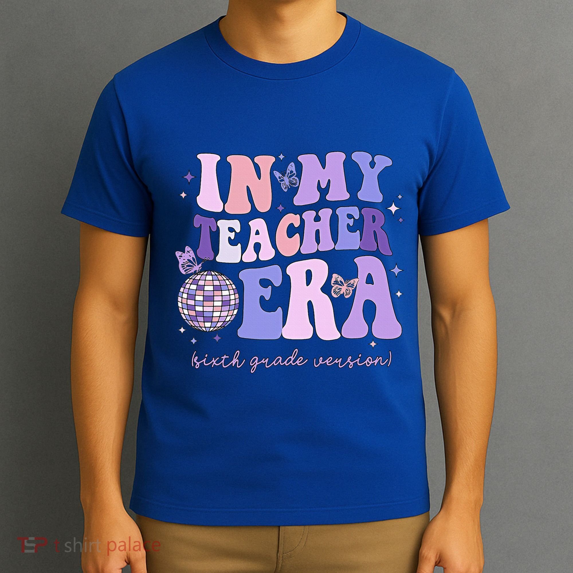 In My Teacher Era Sixth Grade Version 6th Grade Teacher Era T-Shirt