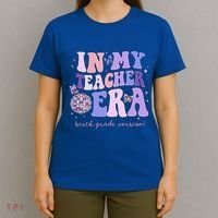 In My Teacher Era Sixth Grade Version 6th Grade Teacher Era T-Shirt thumb 4