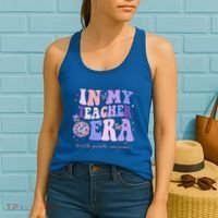 In My Teacher Era Sixth Grade Version 6th Grade Teacher Era Women's Tank Top thumb 2
