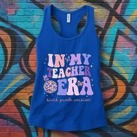 In My Teacher Era Sixth Grade Version 6th Grade Teacher Era Women's Tank Top thumb 3