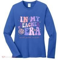 In My Teacher Era Sixth Grade Version 6th Grade Teacher Era Women's Long Sleeve Shirt thumb 0