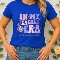 In My Teacher Era Sixth Grade Version 6th Grade Teacher Era Women's T-Shirt thumb 2