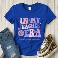 In My Teacher Era Sixth Grade Version 6th Grade Teacher Era Women's T-Shirt thumb 3