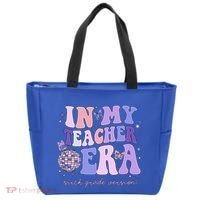 In My Teacher Era Sixth Grade Version 6th Grade Teacher Era Tote Bag thumb 0