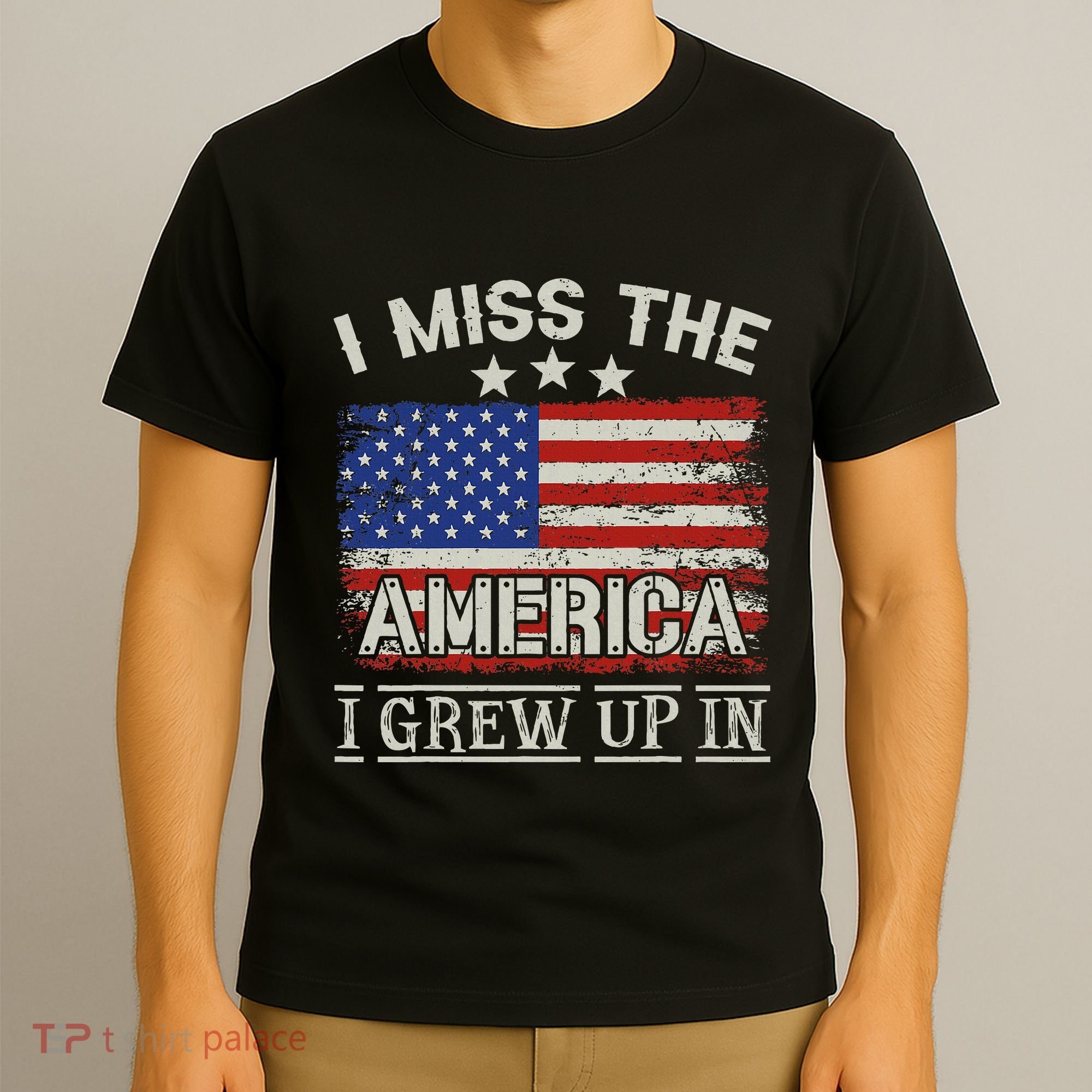 I Miss The America I Grew Up In Vintage American T-Shirt
