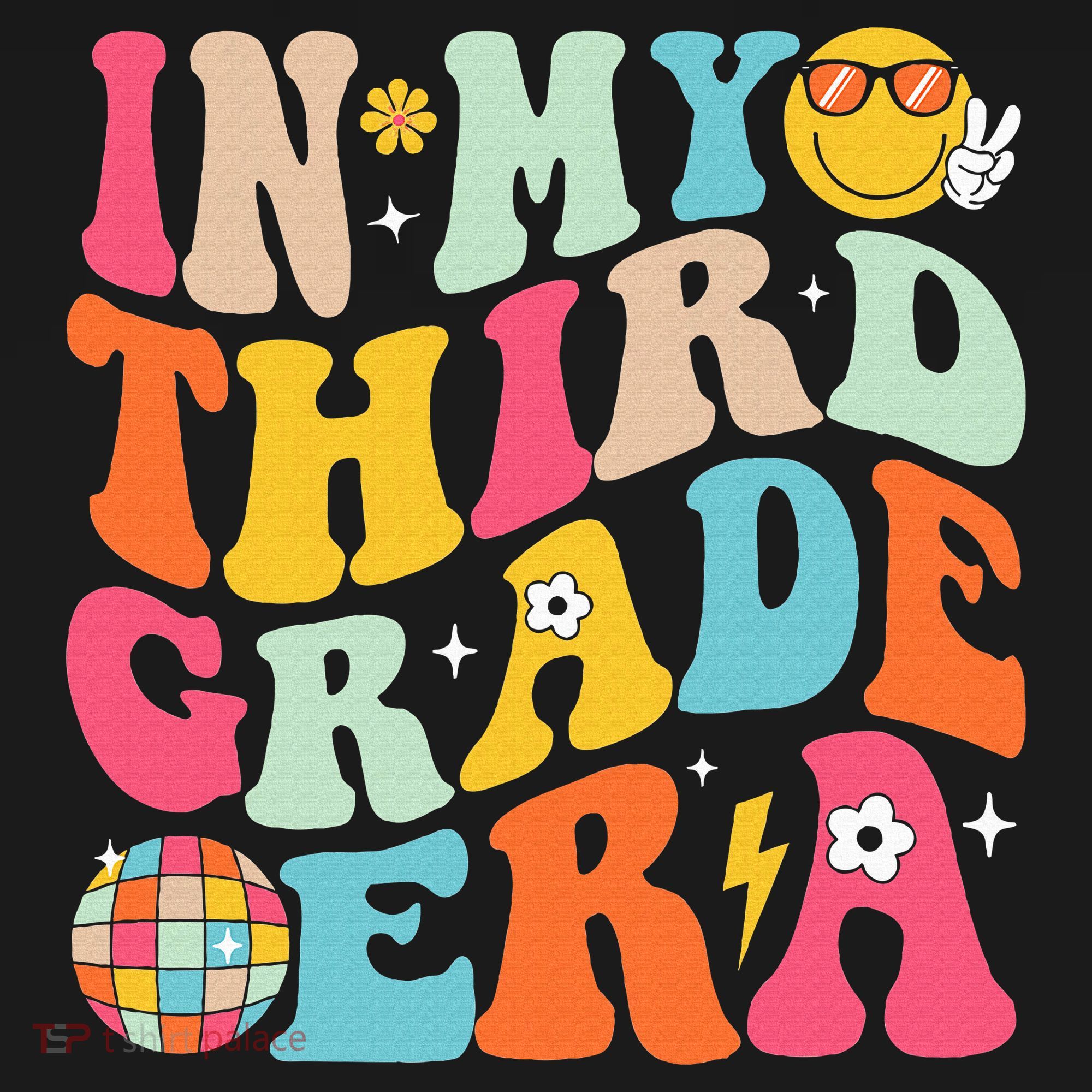 In My Third Grade Era Back To School 3rd Grade T-Shirt