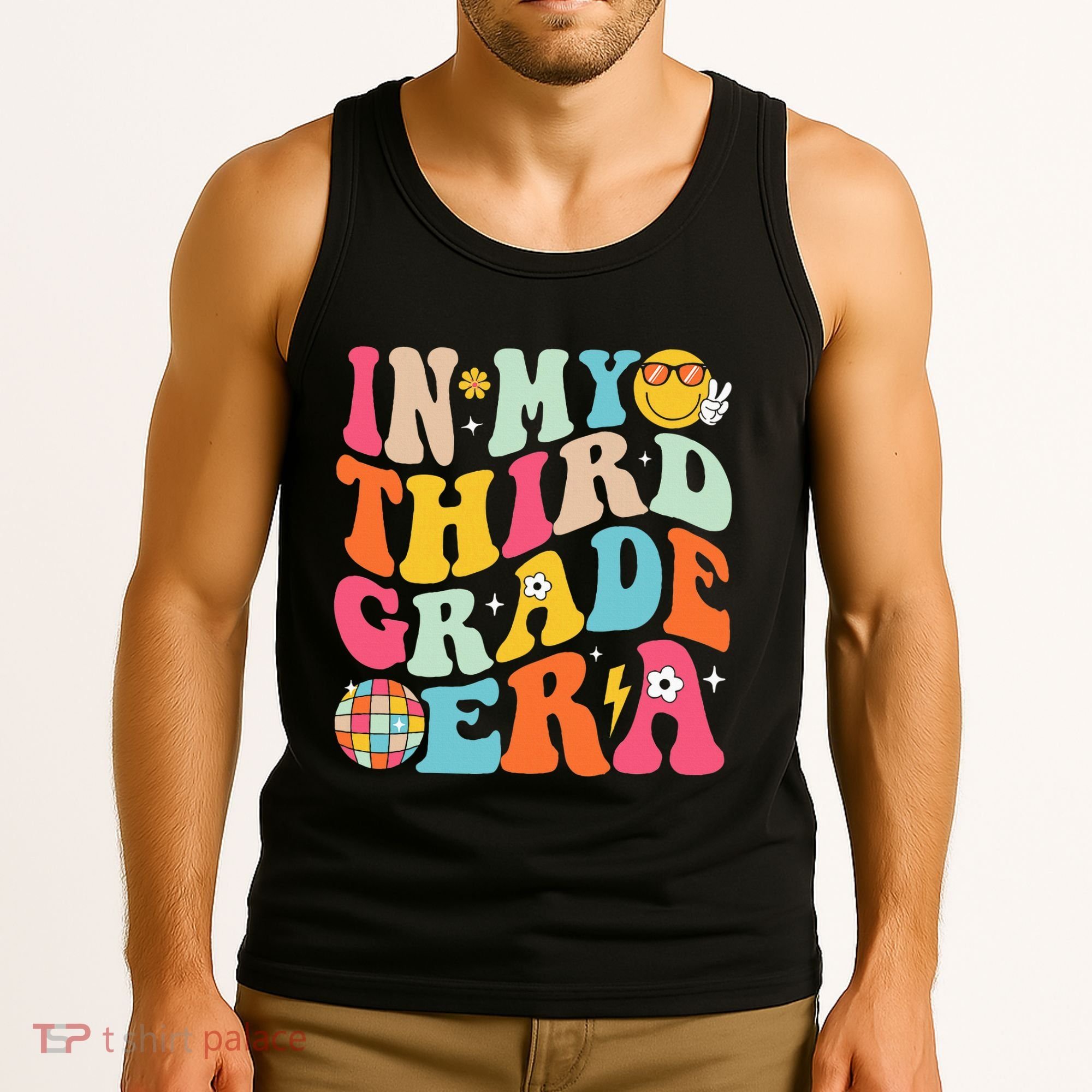 In My Third Grade Era Back To School 3rd Grade Tank Top