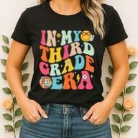 In My Third Grade Era Back To School 3rd Grade Women's T-Shirt thumb 2